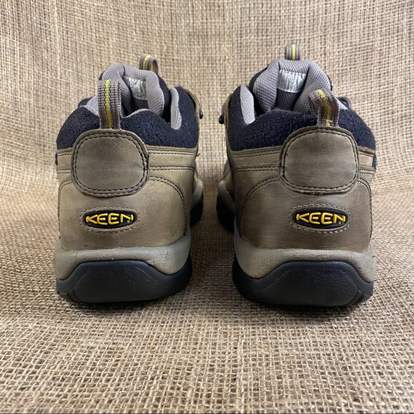 🛑SOLD🛑Keen Hiking Shoes Trail Waterproof leather  Brown Size 13 - Picture 5 of 10